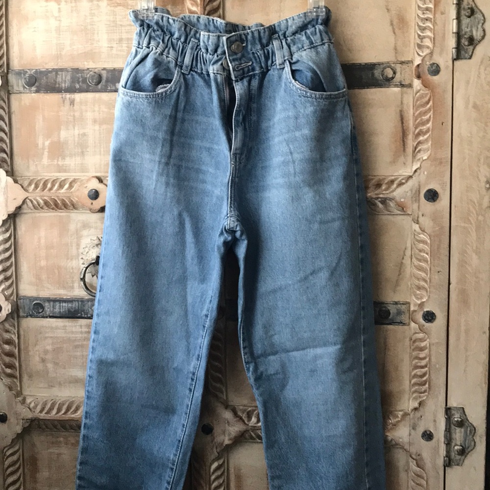 ❗️LAST CHANCE. Highwaisted paper bag mom jeans